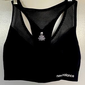 New Balance Black Sports Bra XL/TG